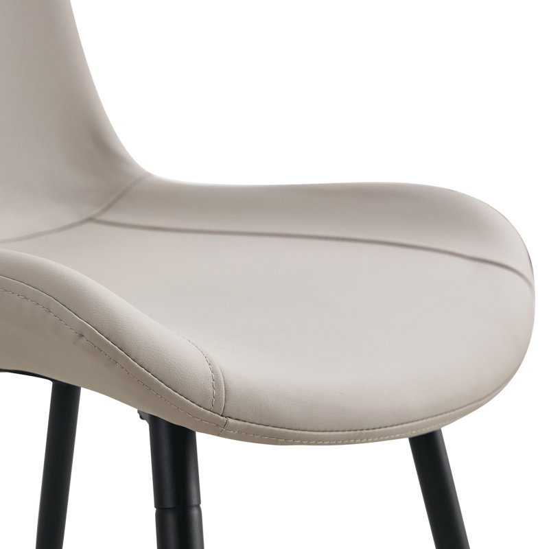 Ensemble de table et de chaises 71 x 35,4 pouces avec table de salle à manger épissée blanche et noire avec fonction de rangement au milieu des pieds de la table.