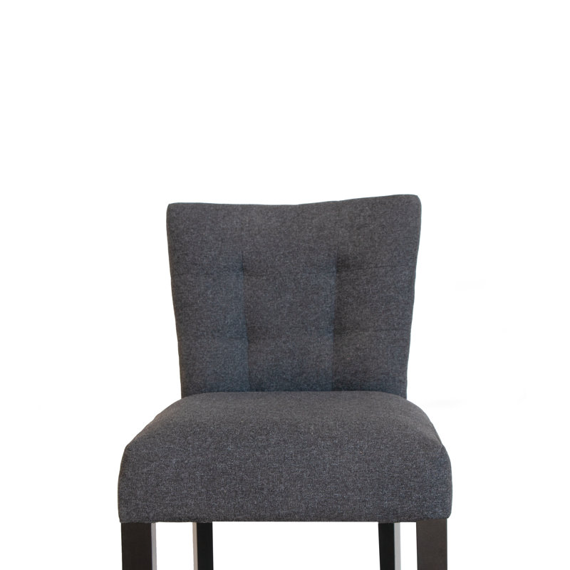 Tabouret de bar 30 po Crisler, Noir, Gris