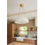 Luminaire suspendu en laiton vieilli-124933646