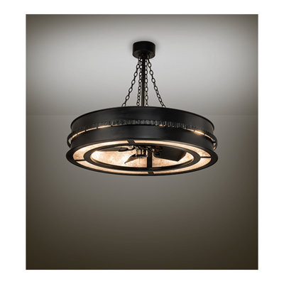Golden Forge Outdoor Downrod Ceiling Fan