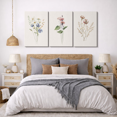 Pastel Wild Flower Daisies