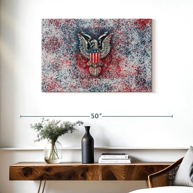 Lelar American Eagle Insignia, 24" H x 36" W
