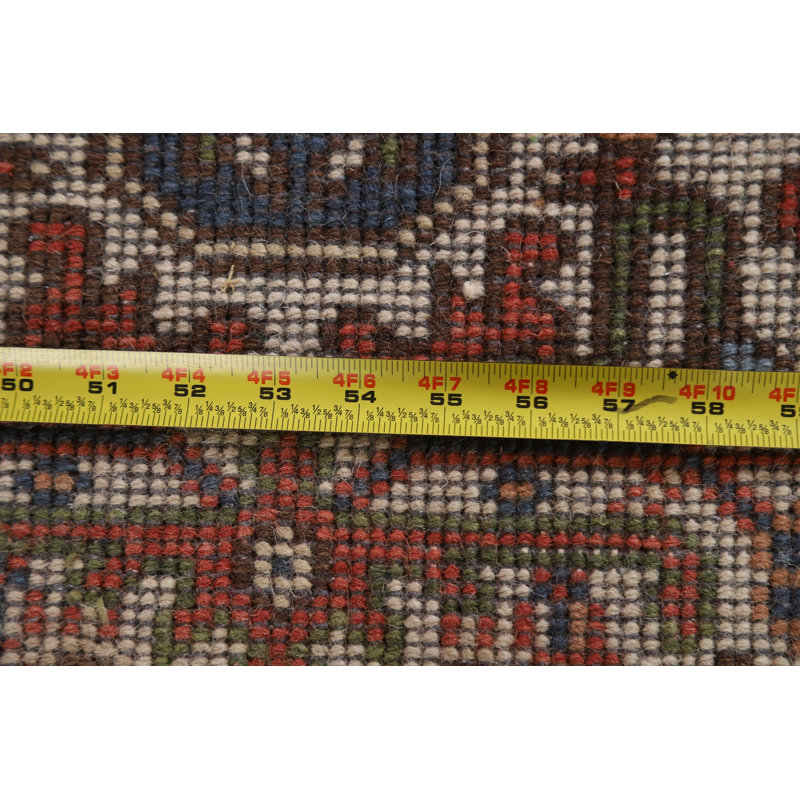 Tapis de couloir géométrique Heriz Serapi