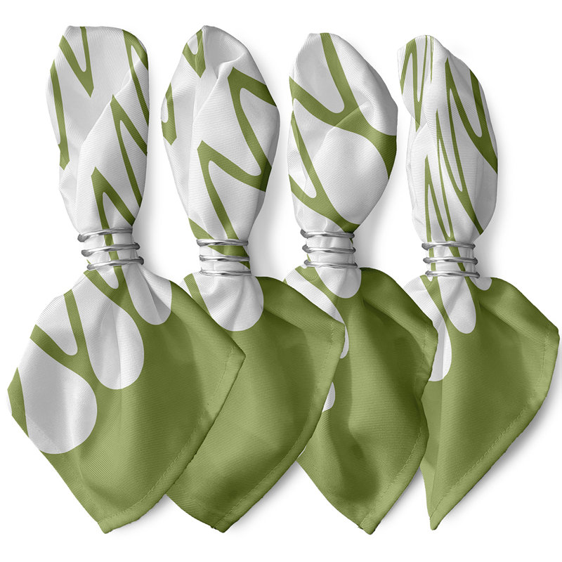 Serviette 22 po Ferrier, Vert