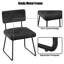 Chaise d'appoint rembourrée en velours Nikitia-515227053