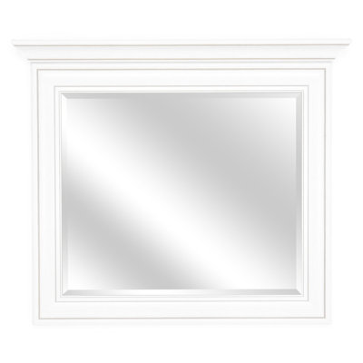 Orenthal Framed Wall Mounted Bathroom Mirror in White