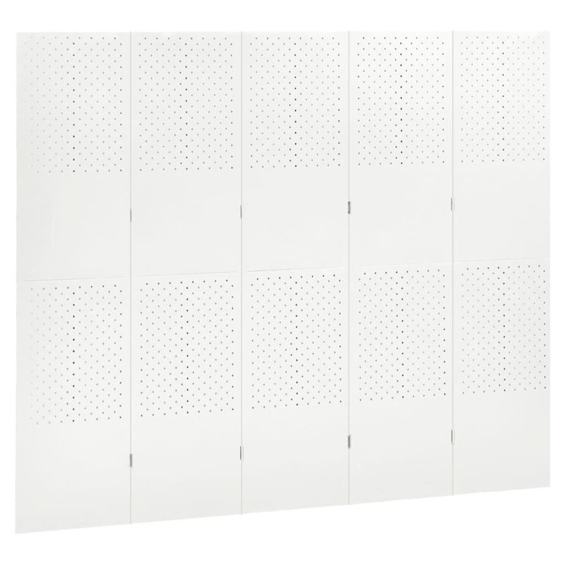 Symple Stuff 4-Panel Room Dividers 2 Pcs Black 160X180 Cm Steel, 5, Anthracite