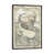 Dark Rustic Wood Framed Canvas