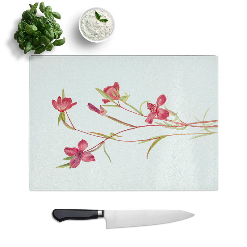 Farewell to Spring by Mary Vaux Walcott Chopping Board, 28.5cm W x 39cm L