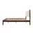Ardin Solid Wood Bed Frame With Cream Boucle Upholstered Headboard-163708919-163708921