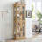 Lighted Glass Curio Display Cabinet-115028171