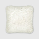 Kiefer Solid Colour Leather Reversible Throw Pillow