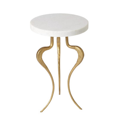 Silhouette Marble End Table