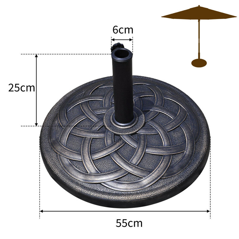 18.6 kg Steel Umbrella Base