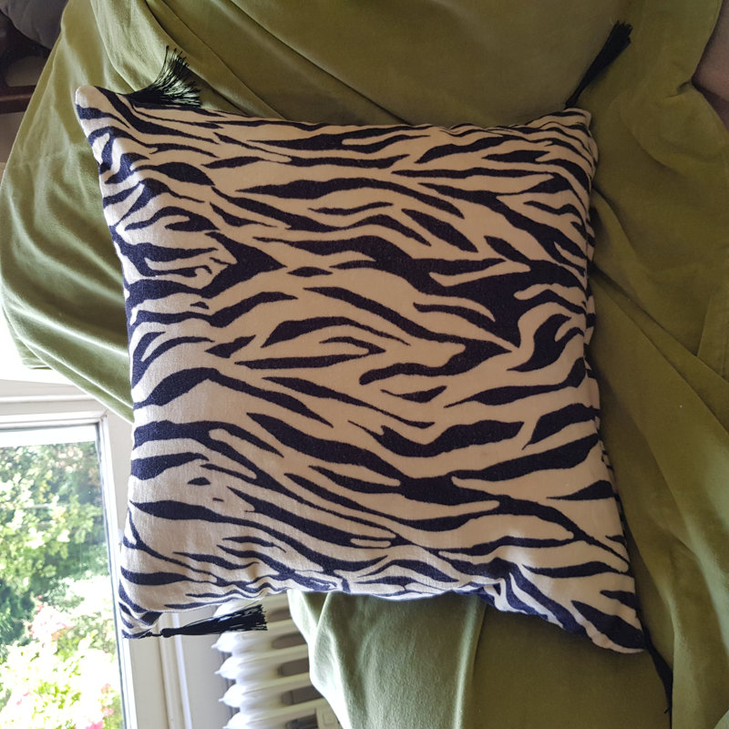 Boudreaux Animal Print Square Cushion