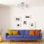 Johana Glass Semi Flush Mount