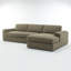 Essex 2-Piece 118" Upholstered Sectional-68934094-68934102