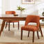 Chaise d'appoint rembourrée en bois massif-896201412