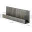 Rangement mural pour disque vinyle 5,9 po H