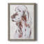 «Sitting Dog III», peinture sur toile encadrée-1452435724-1452435713