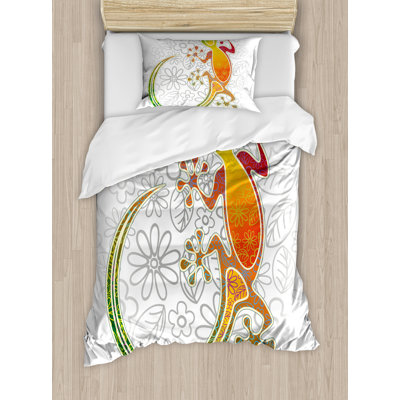 Batik Modern & Contemporary Duvet Cover
