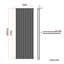 Camaran Vertical Designer Radiator-1980302989