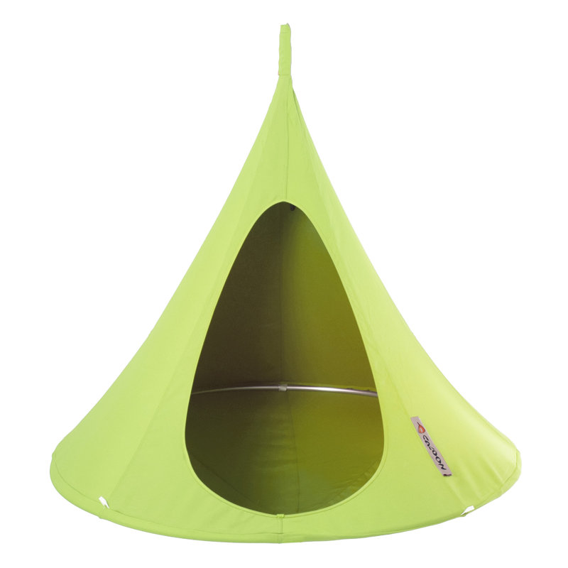 Hamac suspendu Cacoon Pod Vivere Saffo, Turquoise, H 60 po x l 60 po x P 60 po