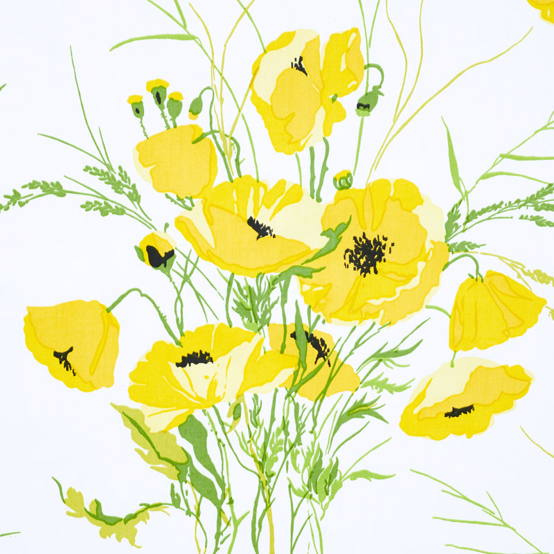 Tissu Joni Chintz, Jaune