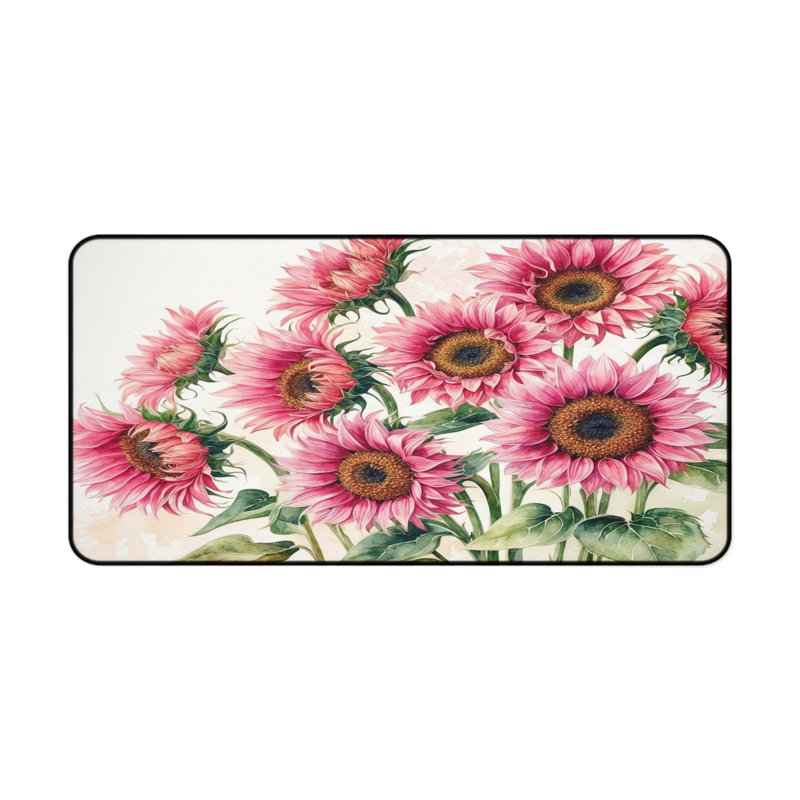 Polyester Desk Pad, 14.4x12.1