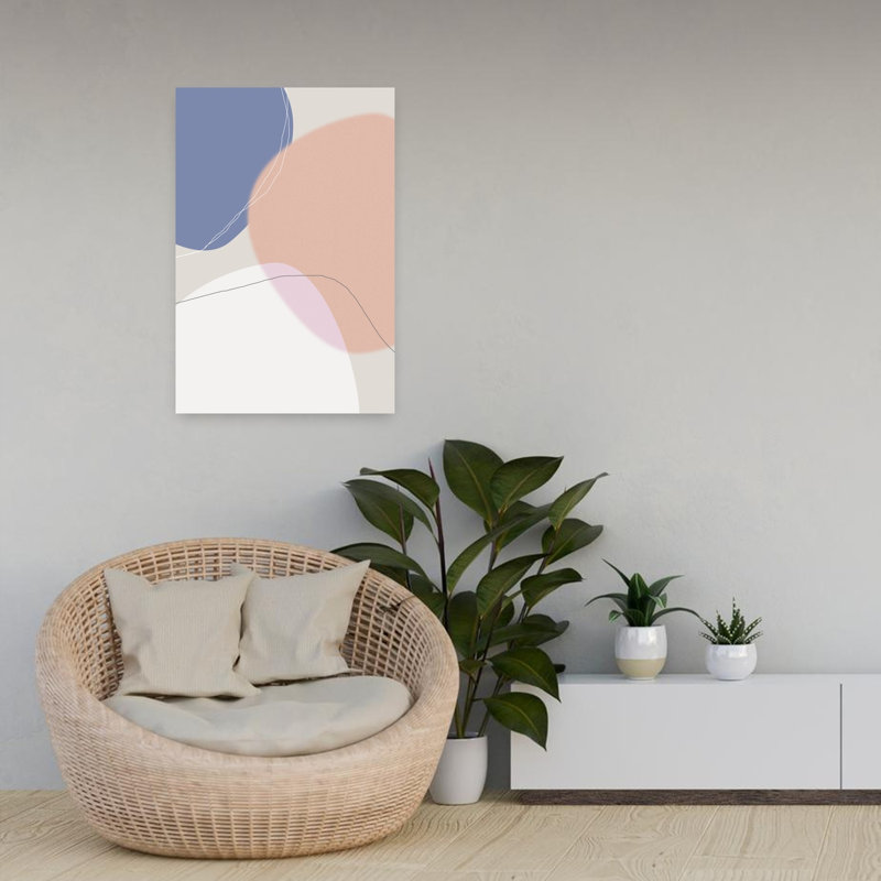 Art contemporain contemporain, H 24 po x l 16 po