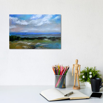 Beach And Sky I by Karen Fields - Wrapped Canvas Gallery-Wrapped Canvas Giclée