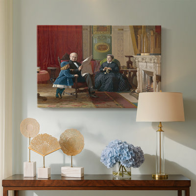 The Brown Family-Eastman Johnson-Gallery Wrapped Canvas-1869
