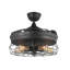 Ventilateur de plafond à 3 pales rétractables avec télécommande Firger