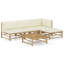 Ensemble de patio 5 pièces avec coussins Koerner-929725146