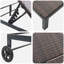 Chaise longue en rotin brun-1580627736