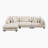 Hulett Square Arms Corduroy Modular Sectional with Chaise-737961205-734540729