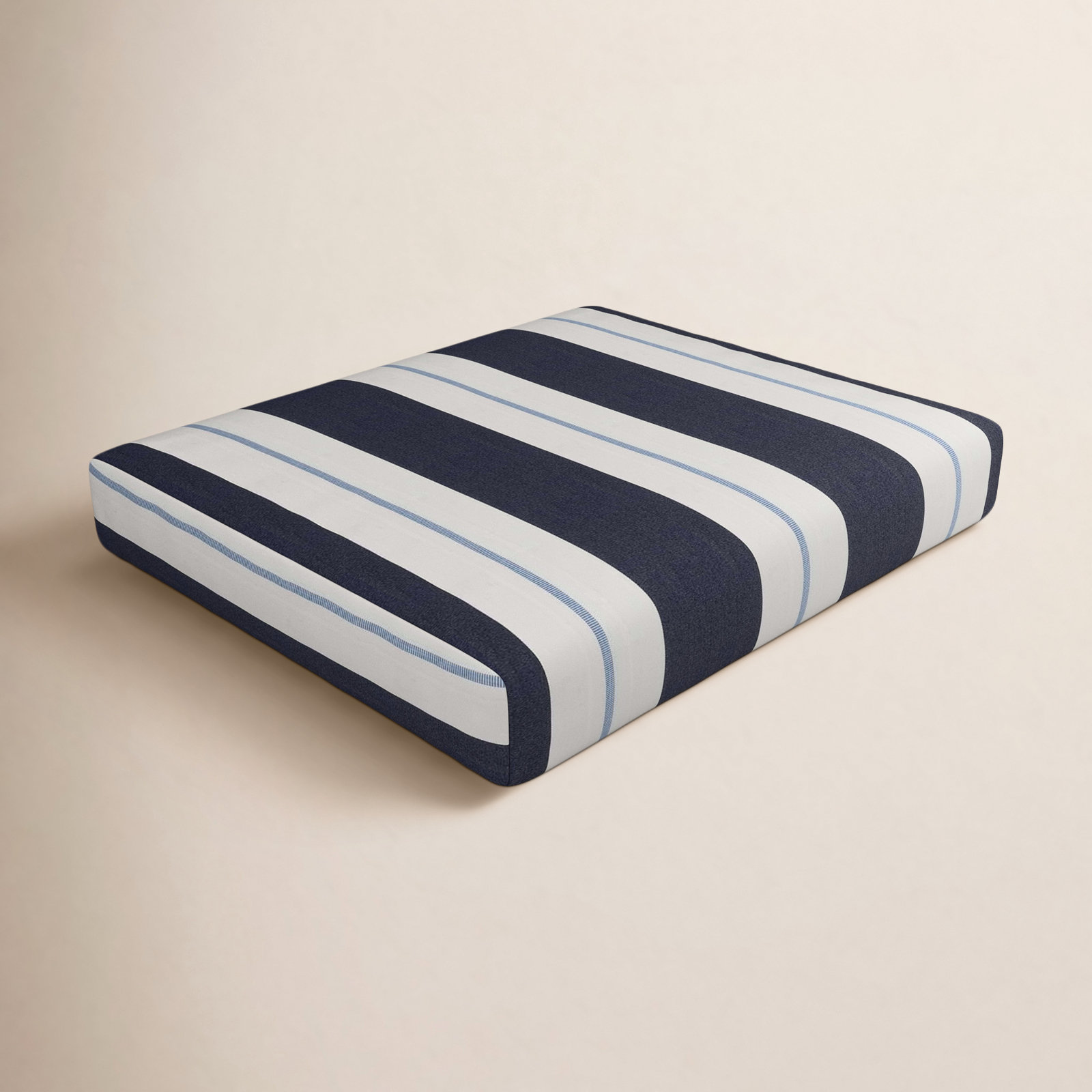 24" Sunbrella® Seat Cushion, Sunbrella Relate Harbor