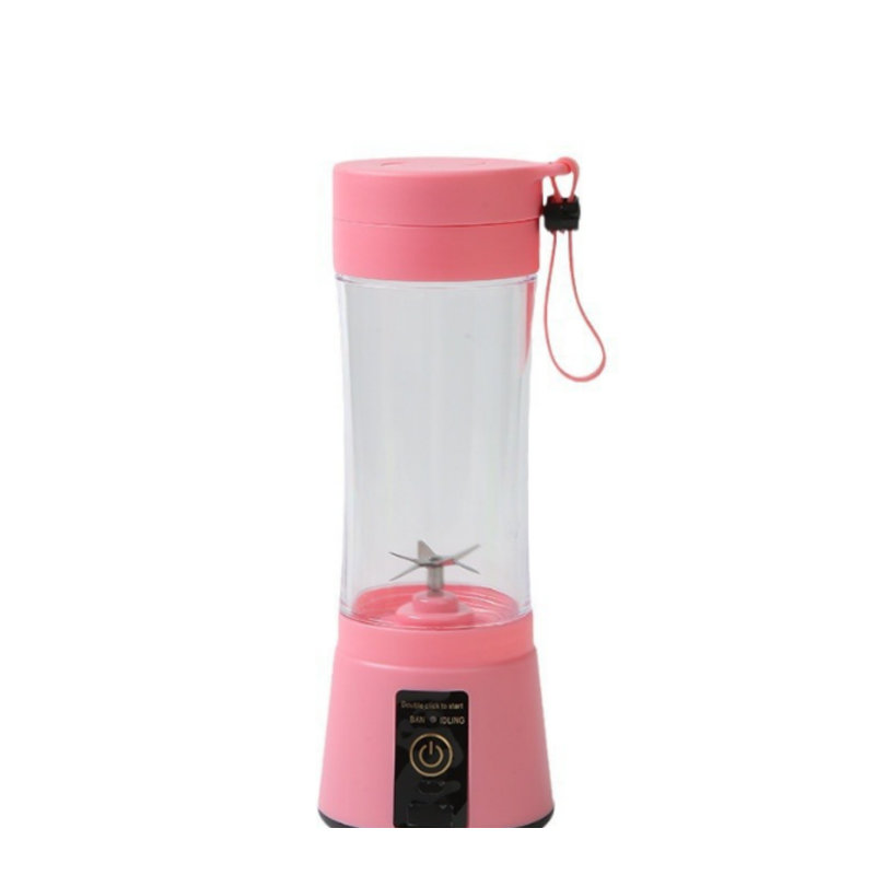 This mini cyclone juicer cup features a six-blade head, making it convenient and portable for everyday use. It's a multi-functional household juicer that blends ingredients into a smooth, residue-free, and rich flavor.