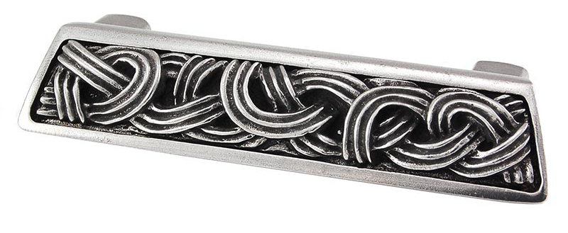 Passe-main de 3 po Sanzio, Argent antique