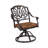 Lular 6 - Person Metal Patio Dining Set with Oval Table-16543723