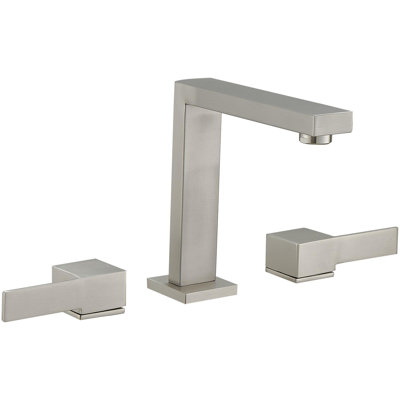 Widespread Double Handle Bathroom Faucet