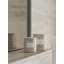 Bougie parfumée FRABLI avec contenant en travertine - grand - parfum d'îlot de coton-102756653