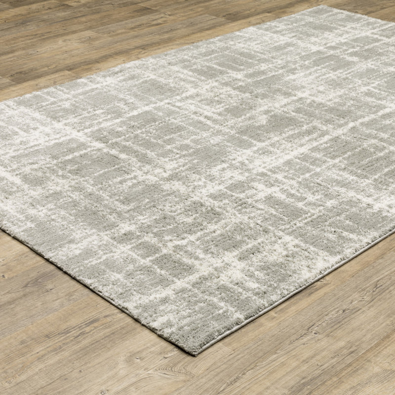 Abstract Indoor Rug, Rectangle 2' x 3'