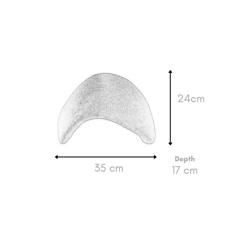 Ensemble de lampes murales modernes (2 pièces), blanc, 13,8 x 6,7 x 9,4 pouces | Corps en composite de polymère durable, douille E14 (40 W maximum) | Conception élégante pour le salon, la chambre à coucher et le couloir, homologué IP20 pour une utilisation à l'intérieur