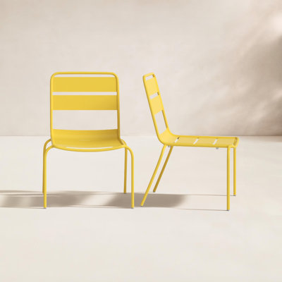 Kapri Stackable Patio Side Chair