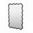 Solid Wood Wavy Rectangle Mirror-875721200-875721102-875721101