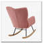 Chaise berçante en tissu Teddy-1562073907