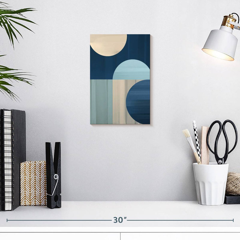 Avery Blue II, 12" H x 8" W