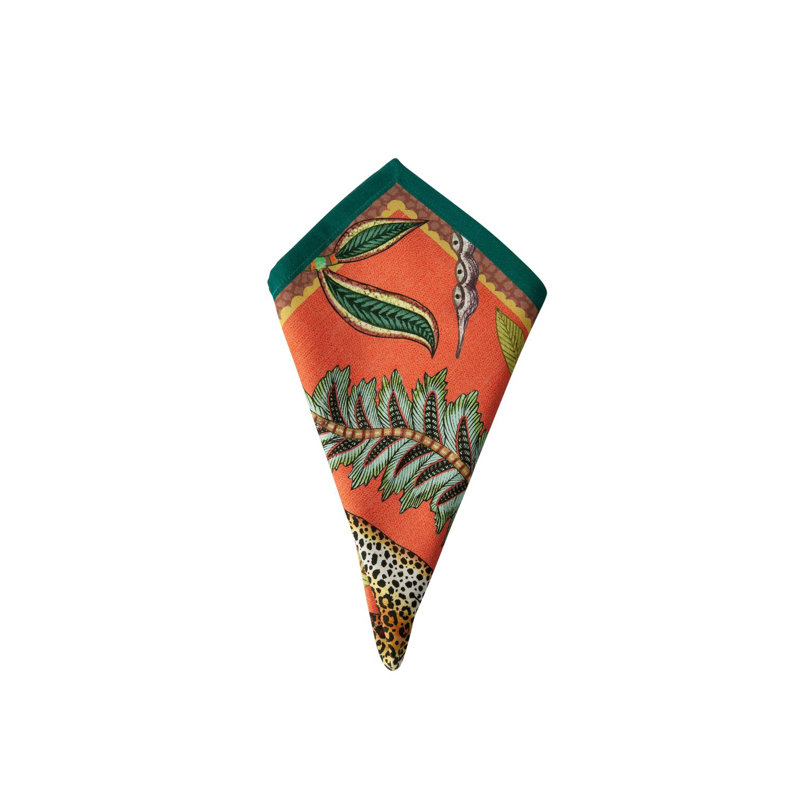 Ardmore Cotton Napkins, Coral