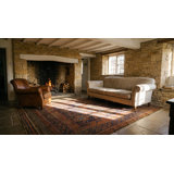 Earthy Antique Late 19th Century Tribal Geometric Afghan Baluch Rug